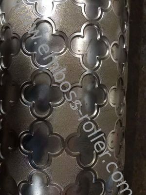 Embossing Roller for Leather 600-1600mm Laser Engraved Manual Operation
